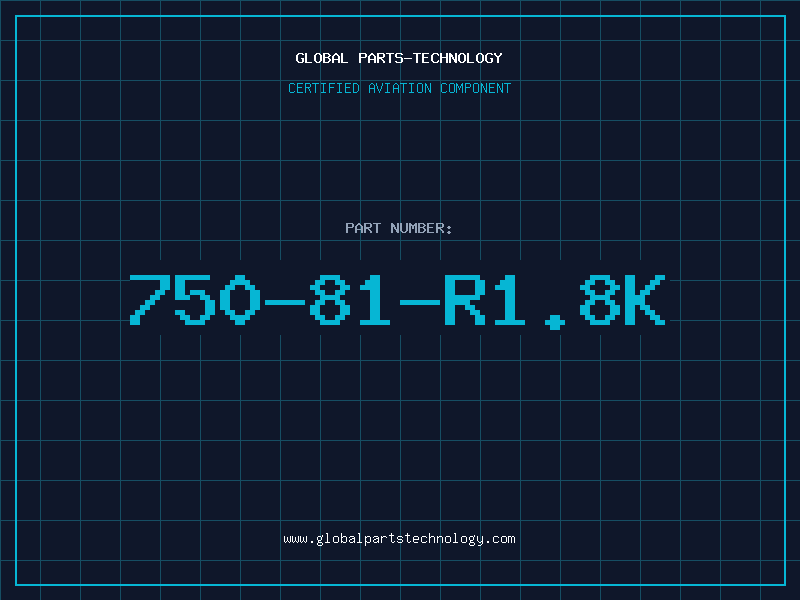 Aviation Part 750-81-R1.8K