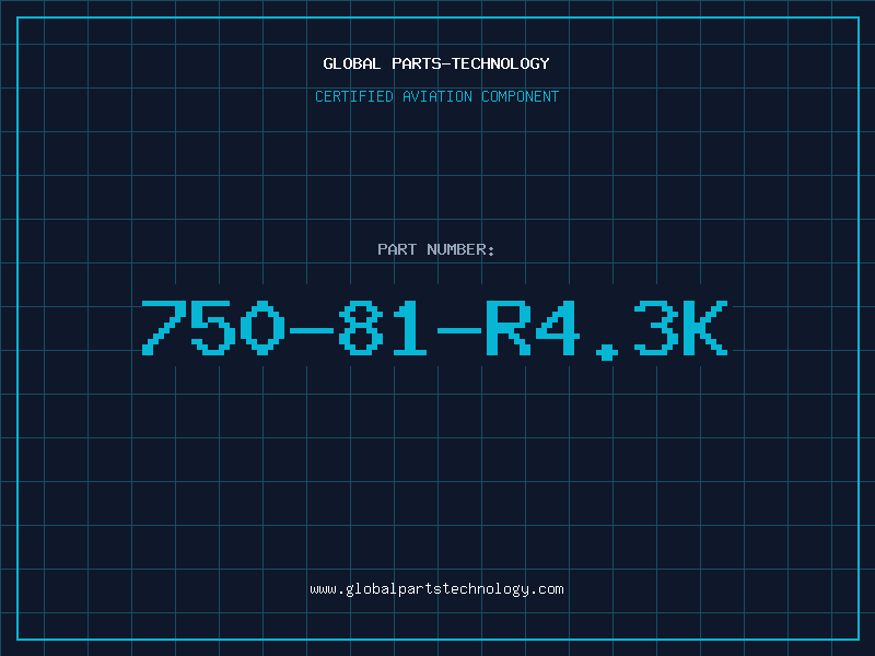 Aviation Part 750-81-R4.3K