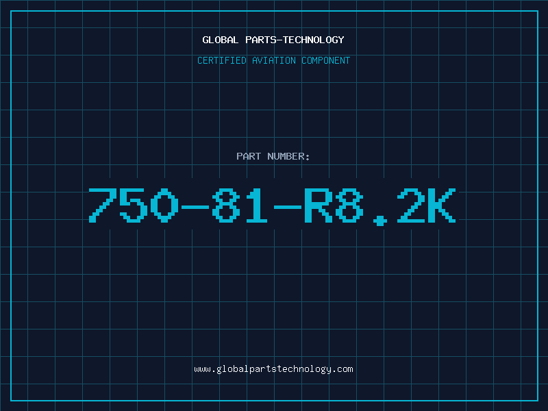 Aviation Part 750-81-R8.2K