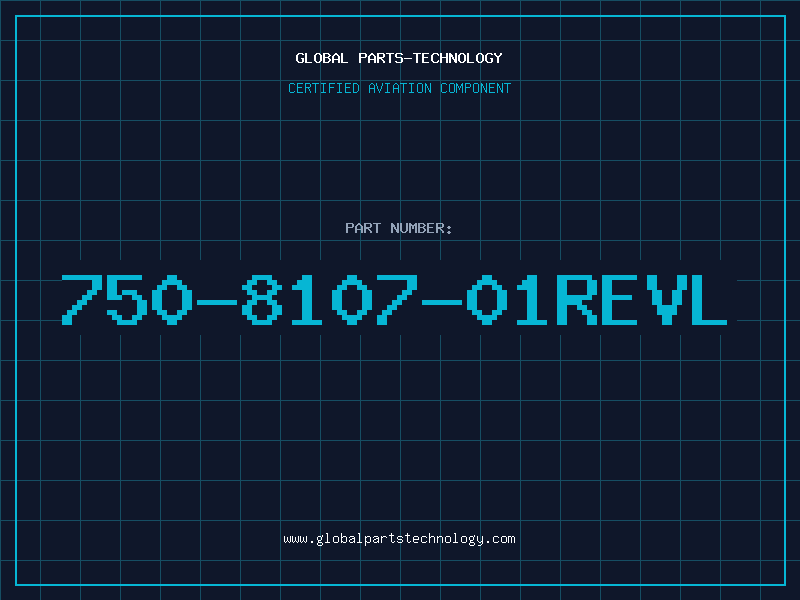 Aviation Part 750-8107-01REVL