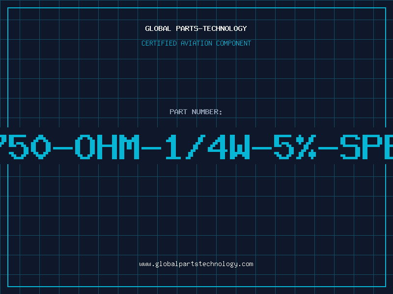 Aviation Part 750-OHM-1/4W-5%-SPE
