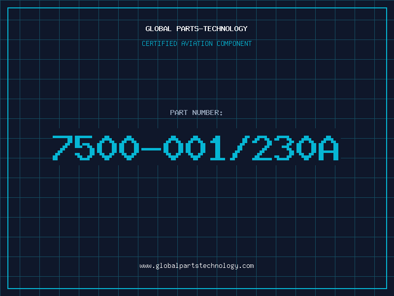 Aviation Part 7500-001/230A