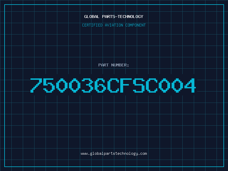 Aviation Part 750036CFSC004