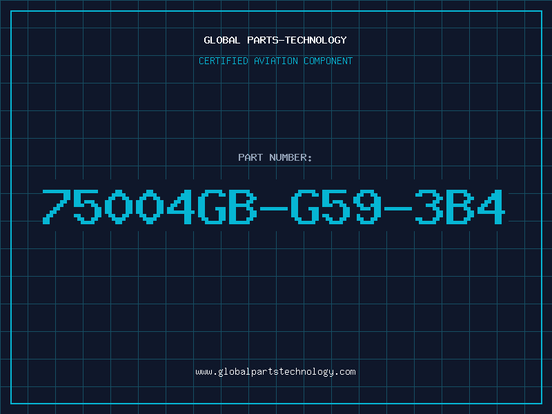 Aviation Part 75004GB-G59-3B4