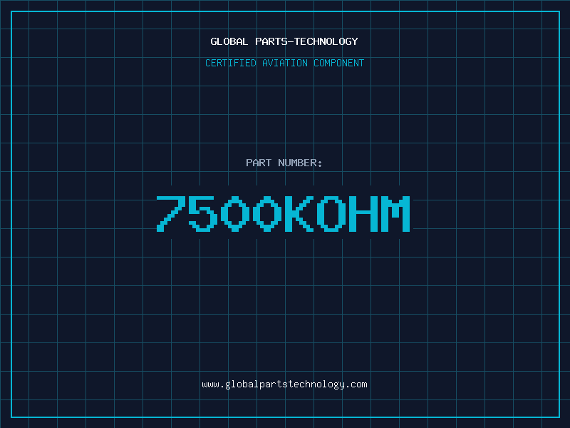 Aviation Part 7500KOHM