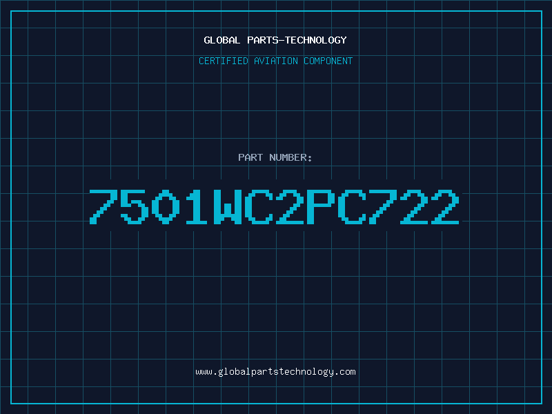 Aviation Part 7501WC2PC722