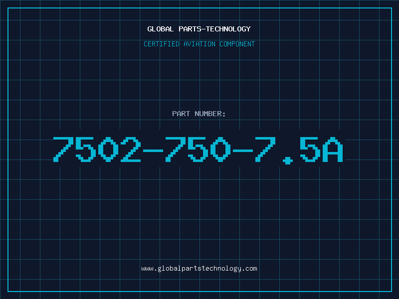 Aviation Part 7502-750-7.5A