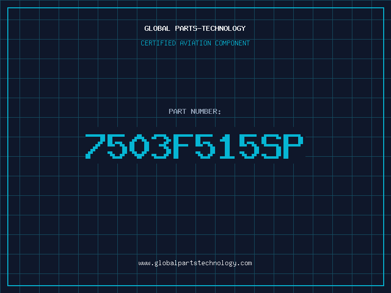 Aviation Part 7503F515SP