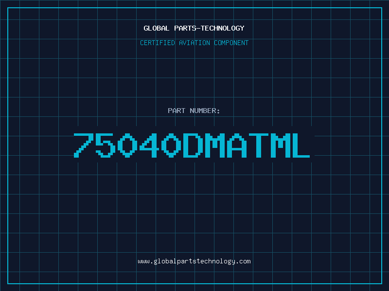 Aviation Part 75040DMATML
