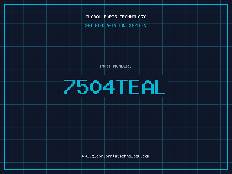 Aviation Part 7504TEAL