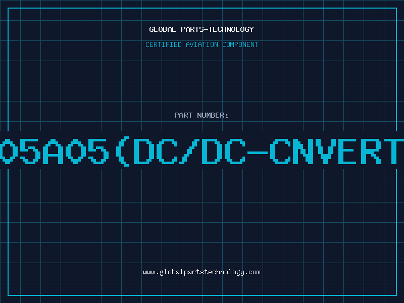 Aviation Part 7505A05(DC/DC-Cnverter
