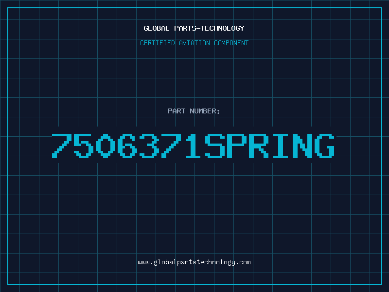 Aviation Part 7506371SPRING