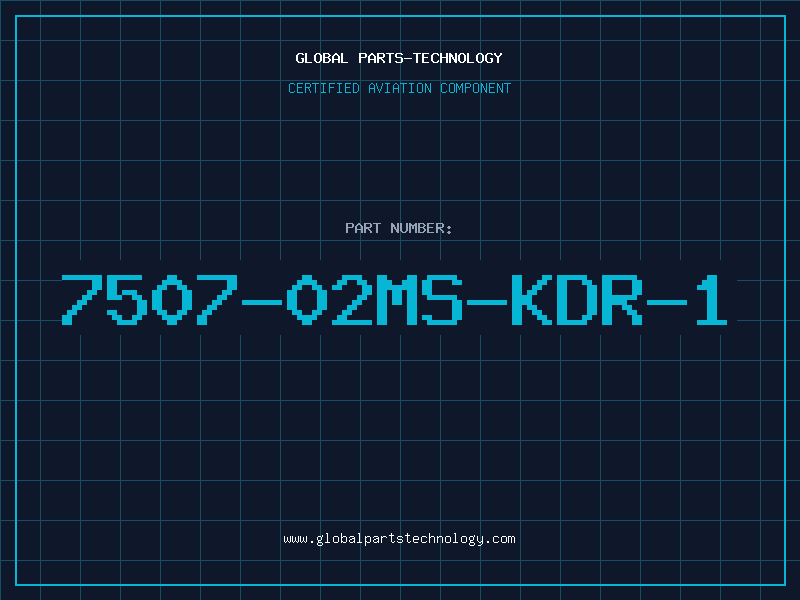 Aviation Part 7507-02MS-KDR-1