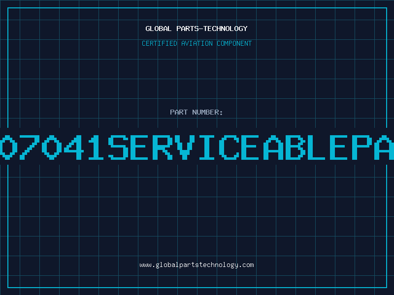 Aviation Part 7507041serviceablepart