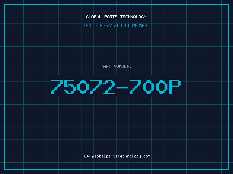 Aviation Part 75072-700P