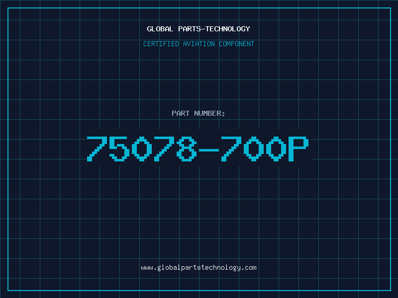 Aviation Part 75078-700P