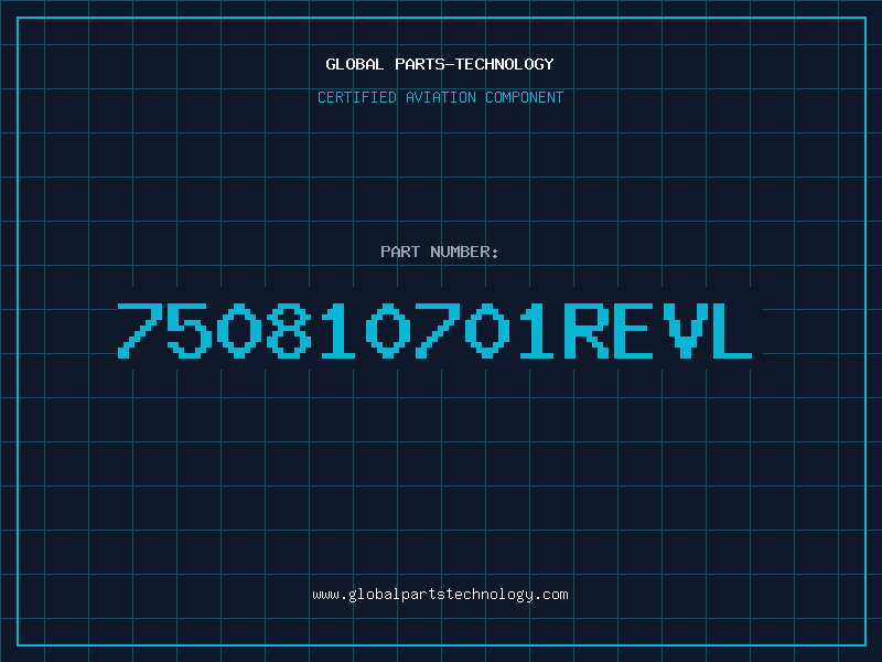 Aviation Part 750810701REVL