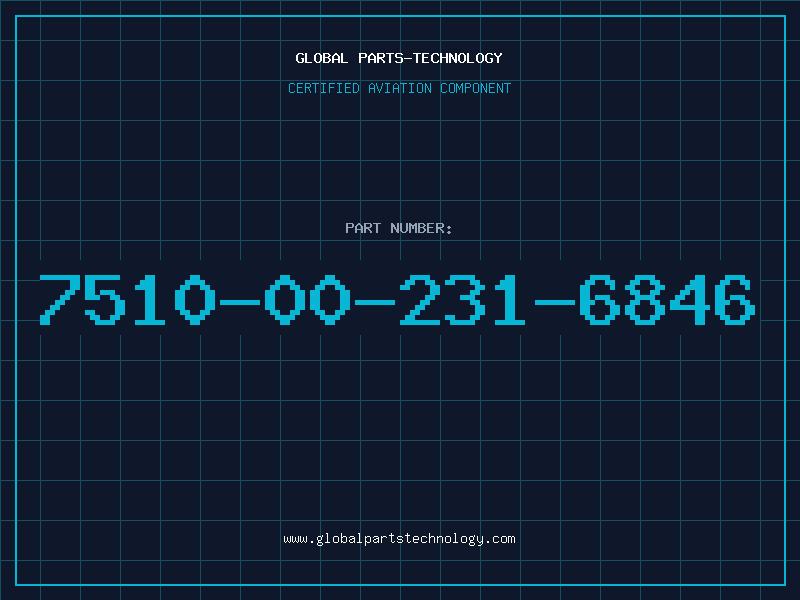 Aviation Part 7510-00-231-6846