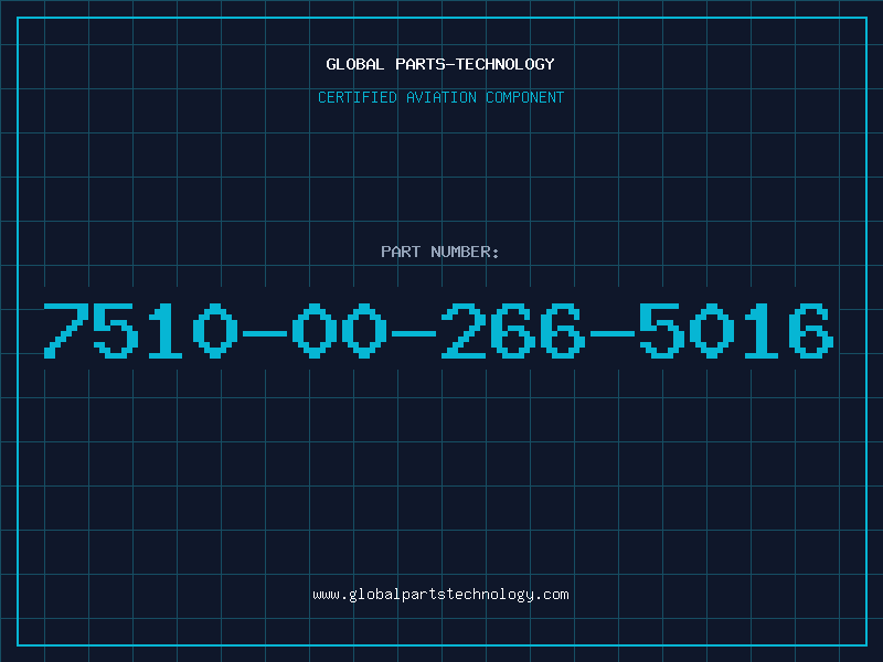 Aviation Part 7510-00-266-5016