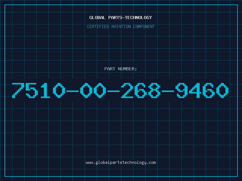 Aviation Part 7510-00-268-9460