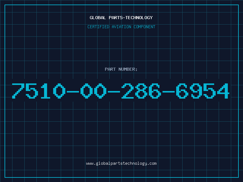 Aviation Part 7510-00-286-6954