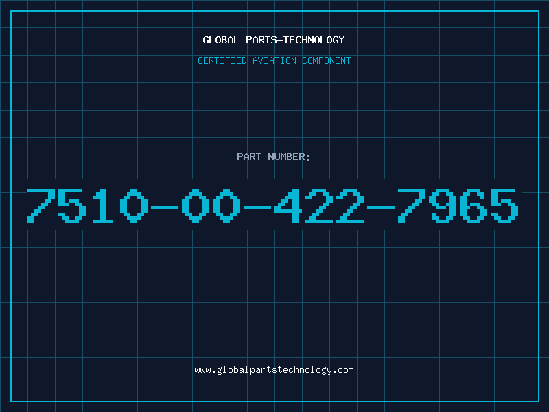 Aviation Part 7510-00-422-7965