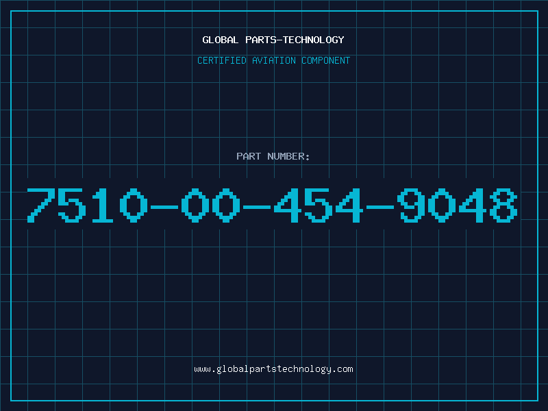 Aviation Part 7510-00-454-9048