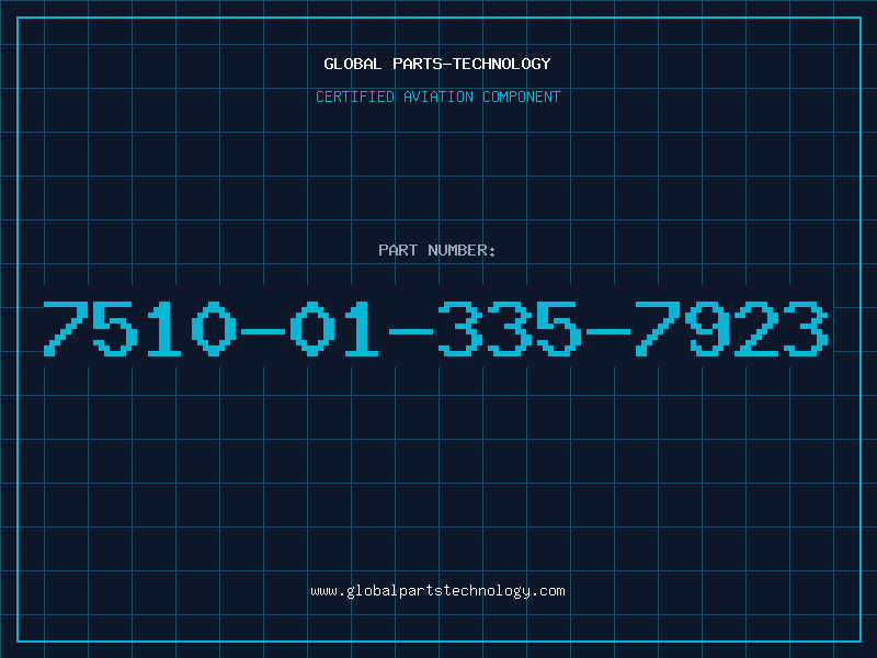 Aviation Part 7510-01-335-7923