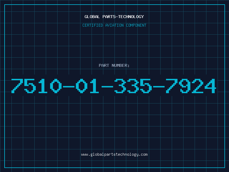 Aviation Part 7510-01-335-7924