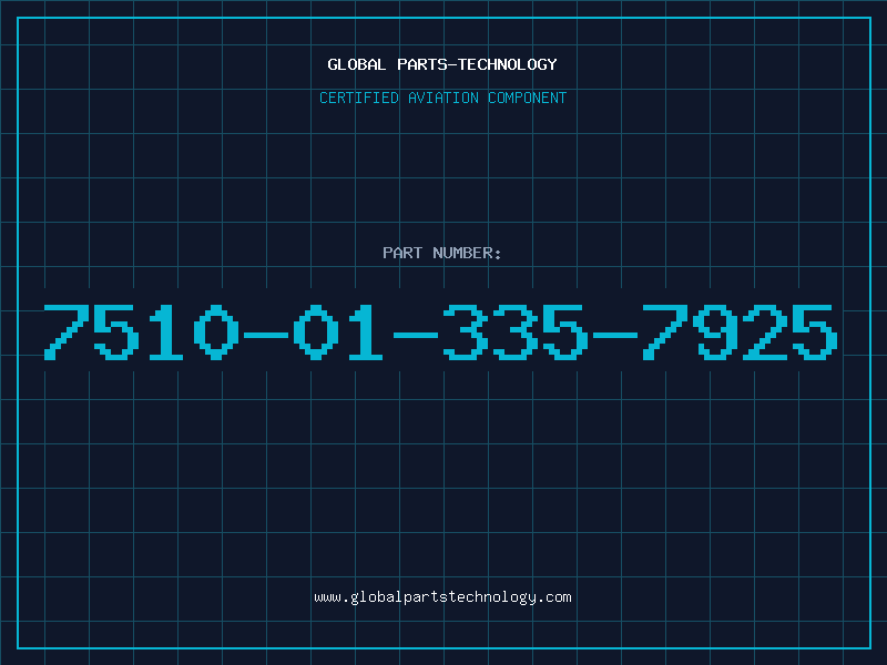 Aviation Part 7510-01-335-7925