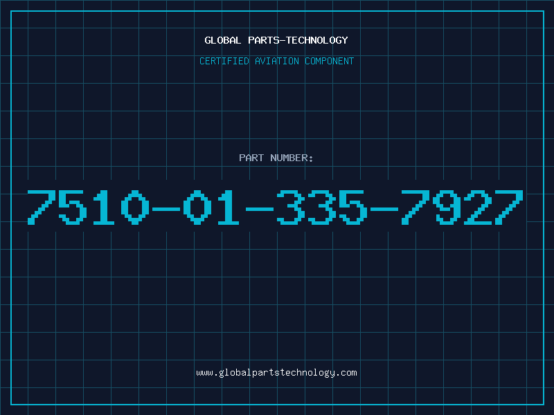 Aviation Part 7510-01-335-7927