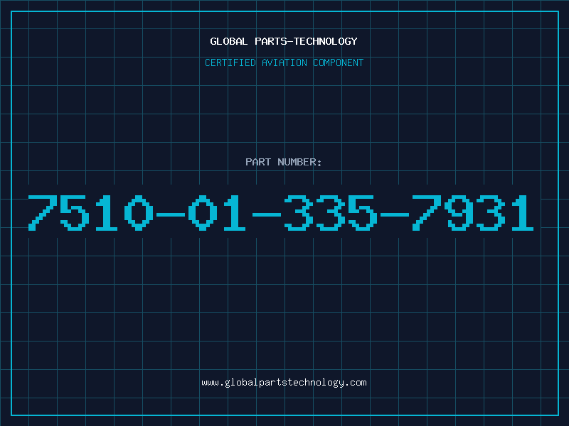 Aviation Part 7510-01-335-7931
