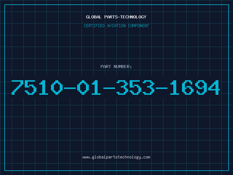 Aviation Part 7510-01-353-1694