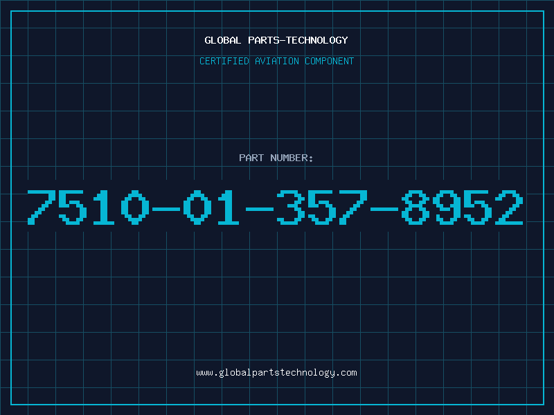 Aviation Part 7510-01-357-8952