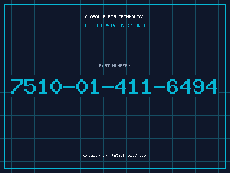 Aviation Part 7510-01-411-6494