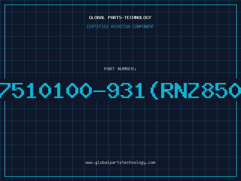 Aviation Part 7510100-931(RNZ850