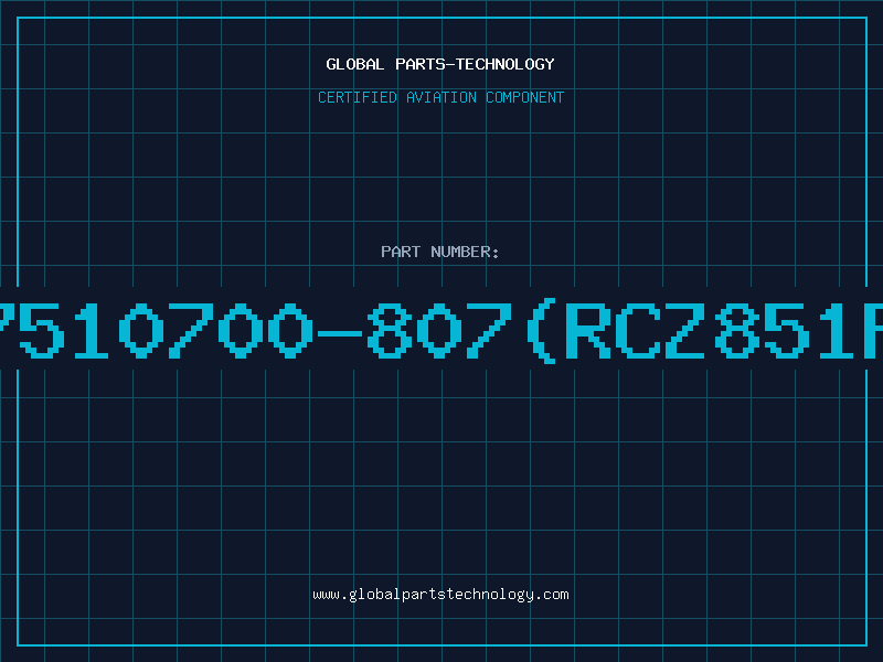 Aviation Part 7510700-807(RCZ851F