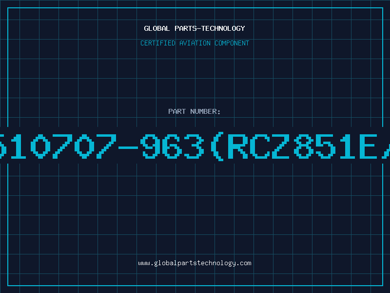 Aviation Part 7510707-963(RCZ851E/F