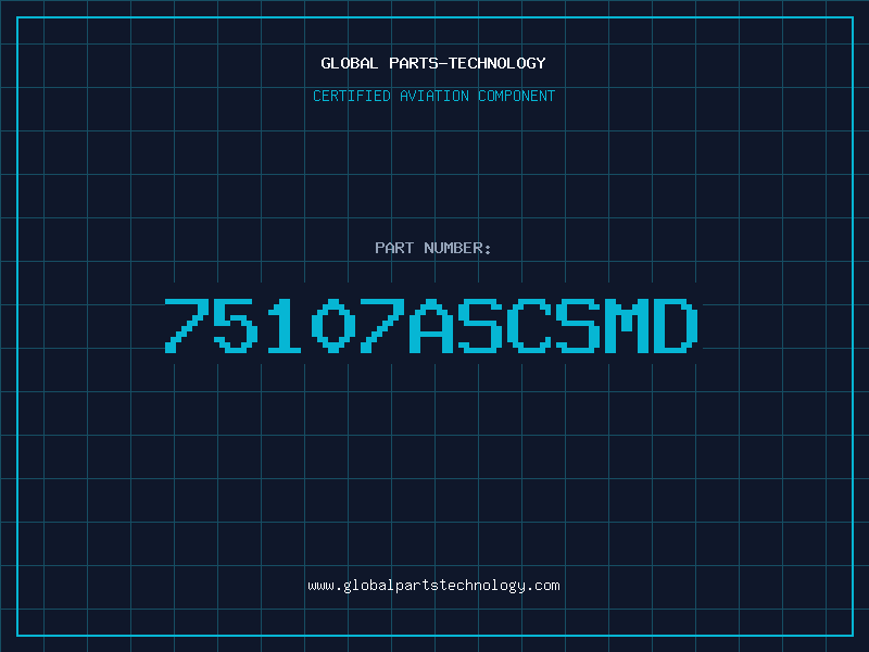 Aviation Part 75107ASCSMD