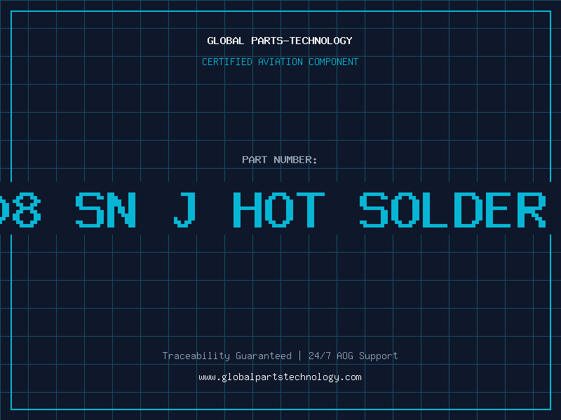 Aviation Part 75108 SN J HOT SOLDER DIP