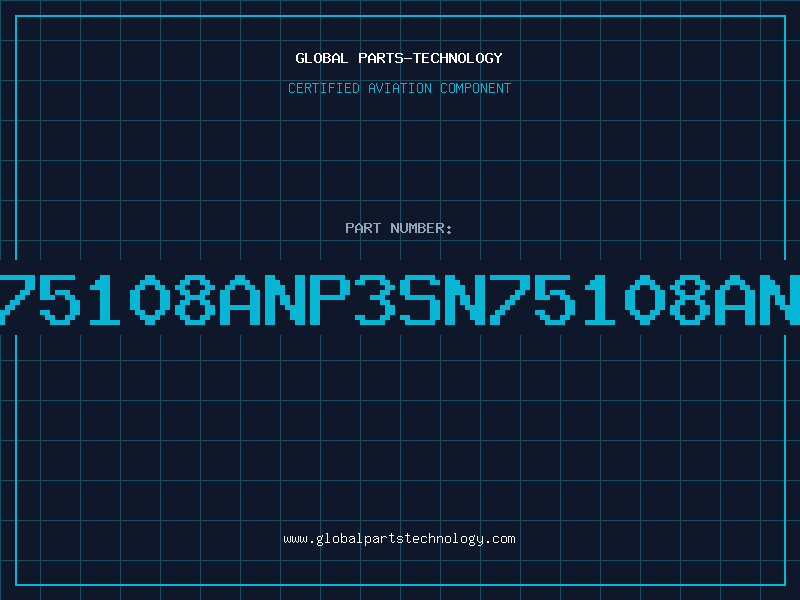 Aviation Part 75108ANP3SN75108AN