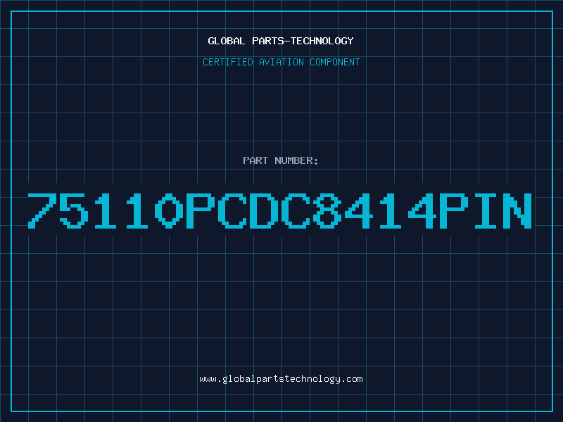 Aviation Part 75110PCDC8414PIN