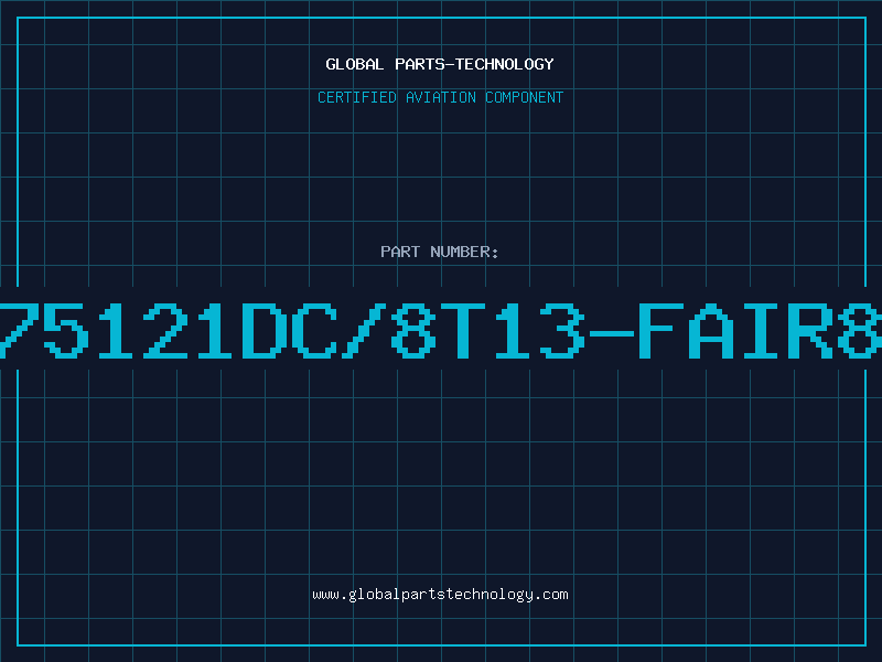 Aviation Part 75121DC/8T13-FAIR8