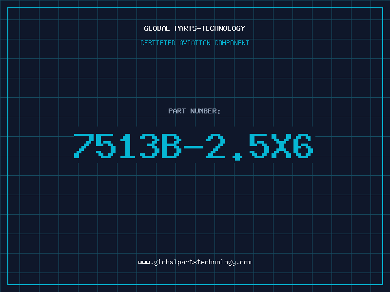 Aviation Part 7513B-2.5X6