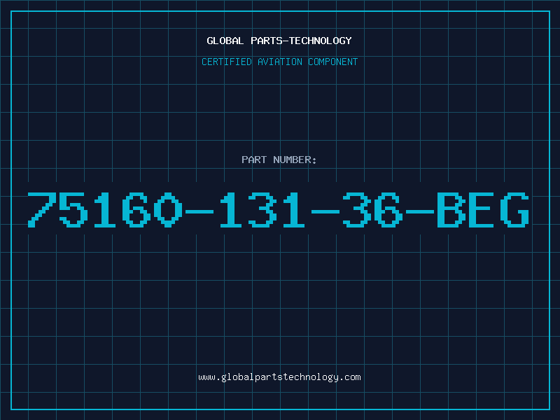 Aviation Part 75160-131-36-BEG