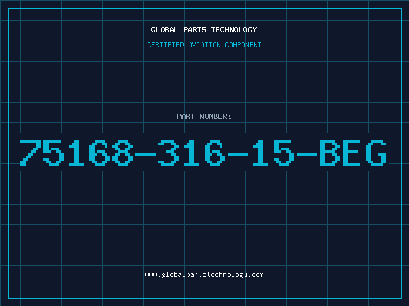 Aviation Part 75168-316-15-BEG