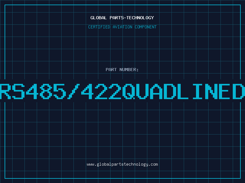 Aviation Part 75174RS485/422QuadLineDriver