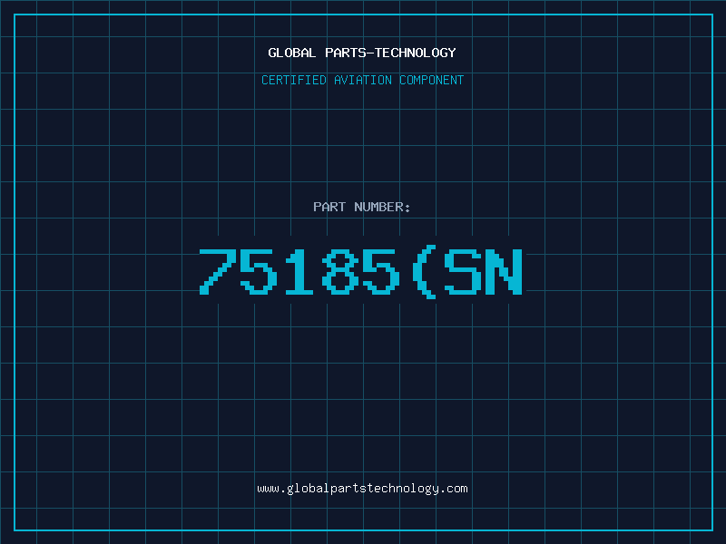 Aviation Part 75185SN