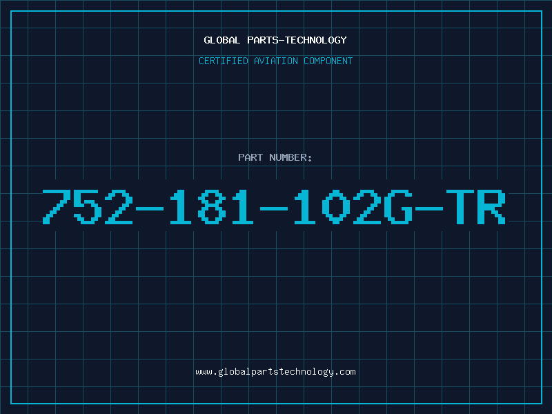 Aviation Part 752-181-102G-TR