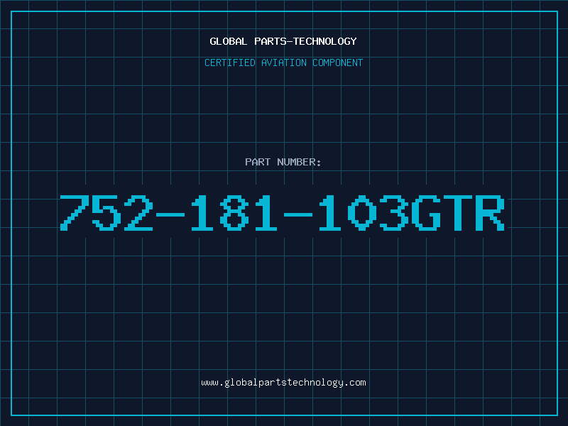 Aviation Part 752-181-103GTR